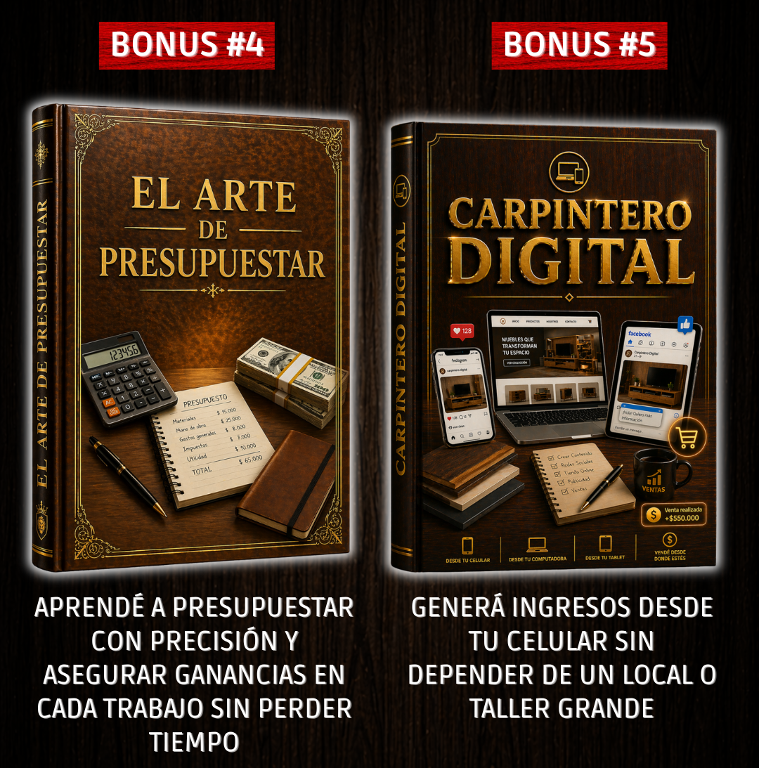 Bonus incluidos 4
